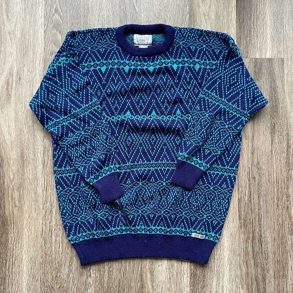 Cherokee Patterned Sweater
